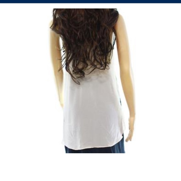 Soprano Colorblocked Women's Tank Cami Chiffon Top - Picture 5 of 5